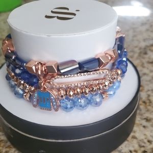 Magical winter nights holiday stack